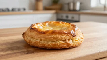 Savoureuse galette des rois au Airfryer dorée et croustillante.